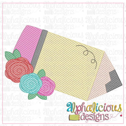 Floral Pencil-Sketch