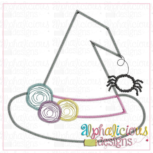 Floral Witch Hat-ZigZag