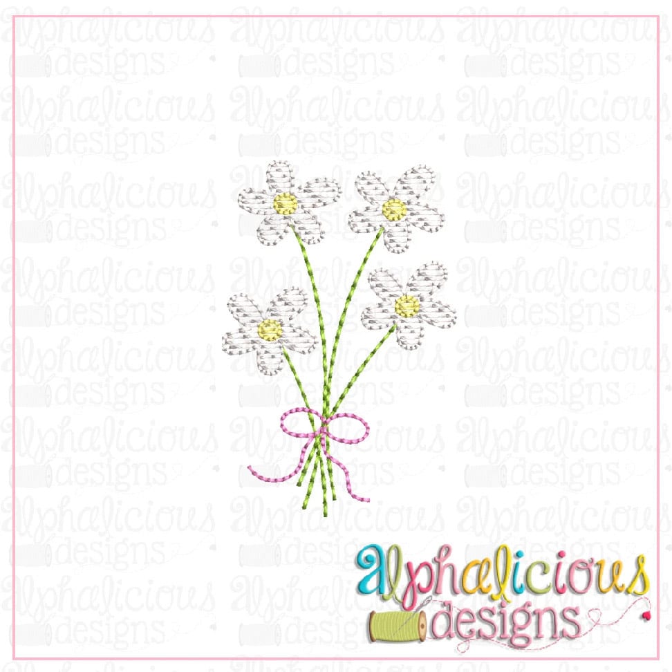 Flowers in Bunch-MINI-Sketch