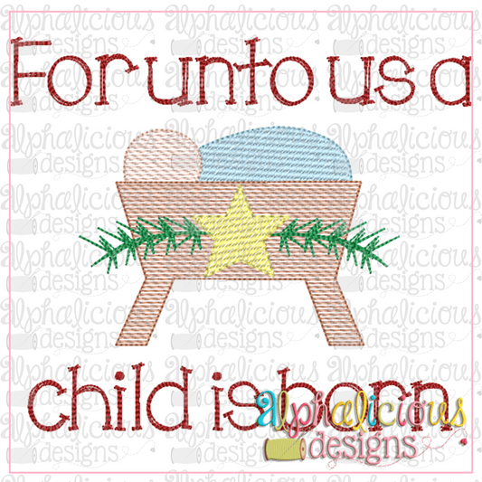 For Unto Us-Boy-Sketch