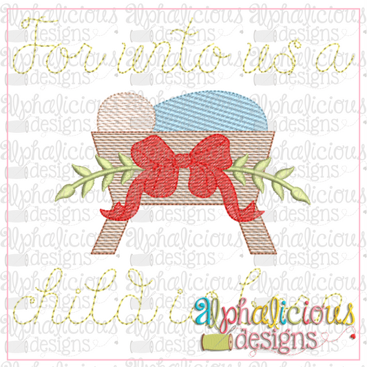 For Unto Us-Girl-Sketch