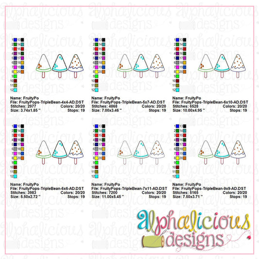 Fruity Pops-Triple Bean