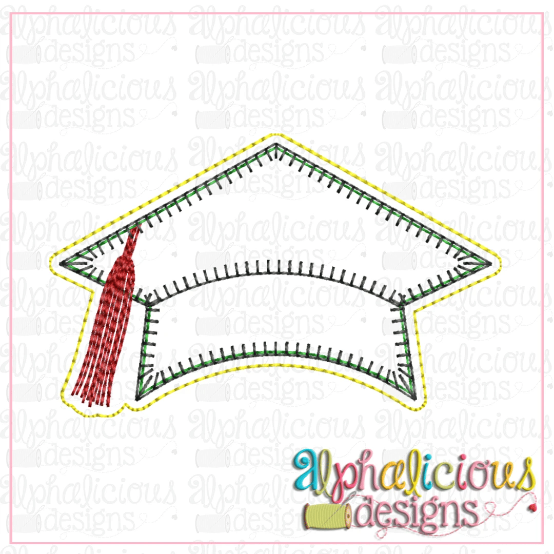 Graduation Hat with Tassel-Feltie