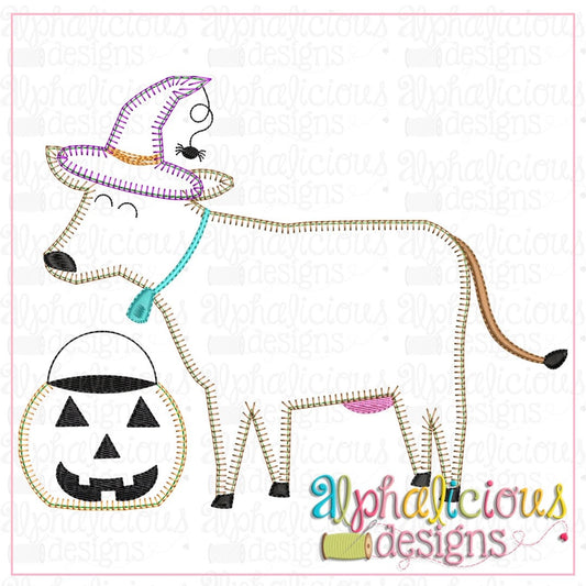 Halloween Cow-Blanket