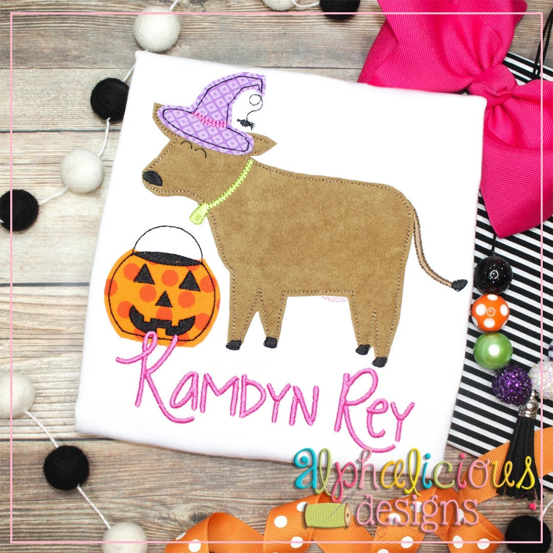 Halloween Cow-Triple Bean