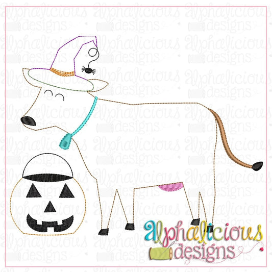 Halloween Cow-Triple Bean