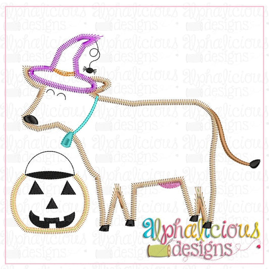 Halloween Cow-ZigZag