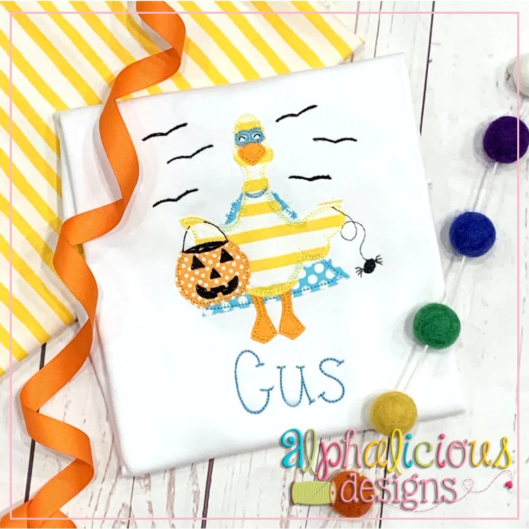 Halloween Duck-Blanket
