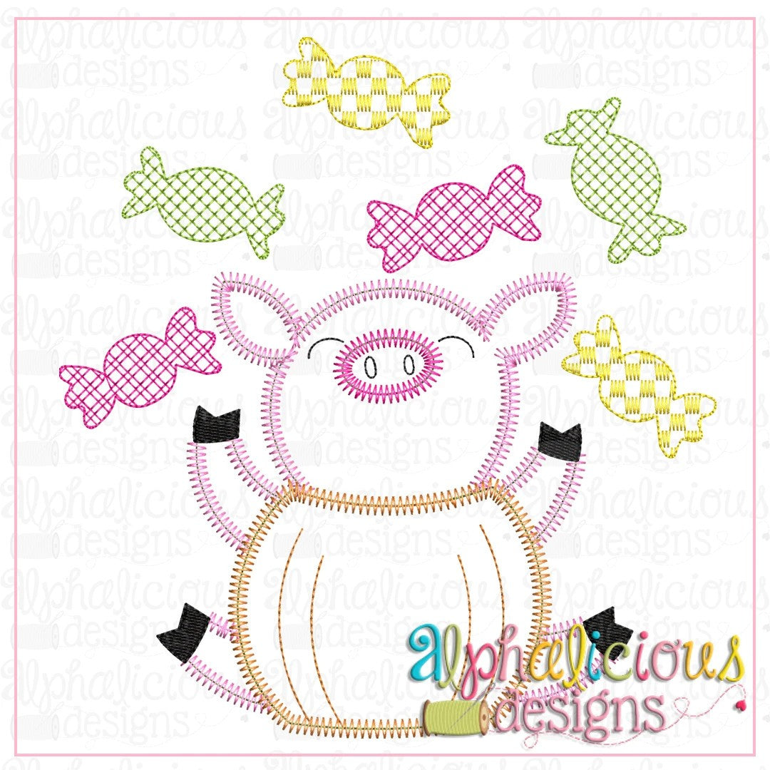 Halloween Pig-ZigZag