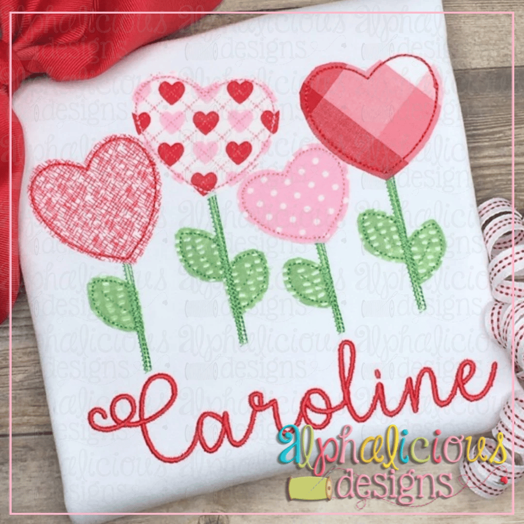 Happy Heart Flowers-Triple Bean