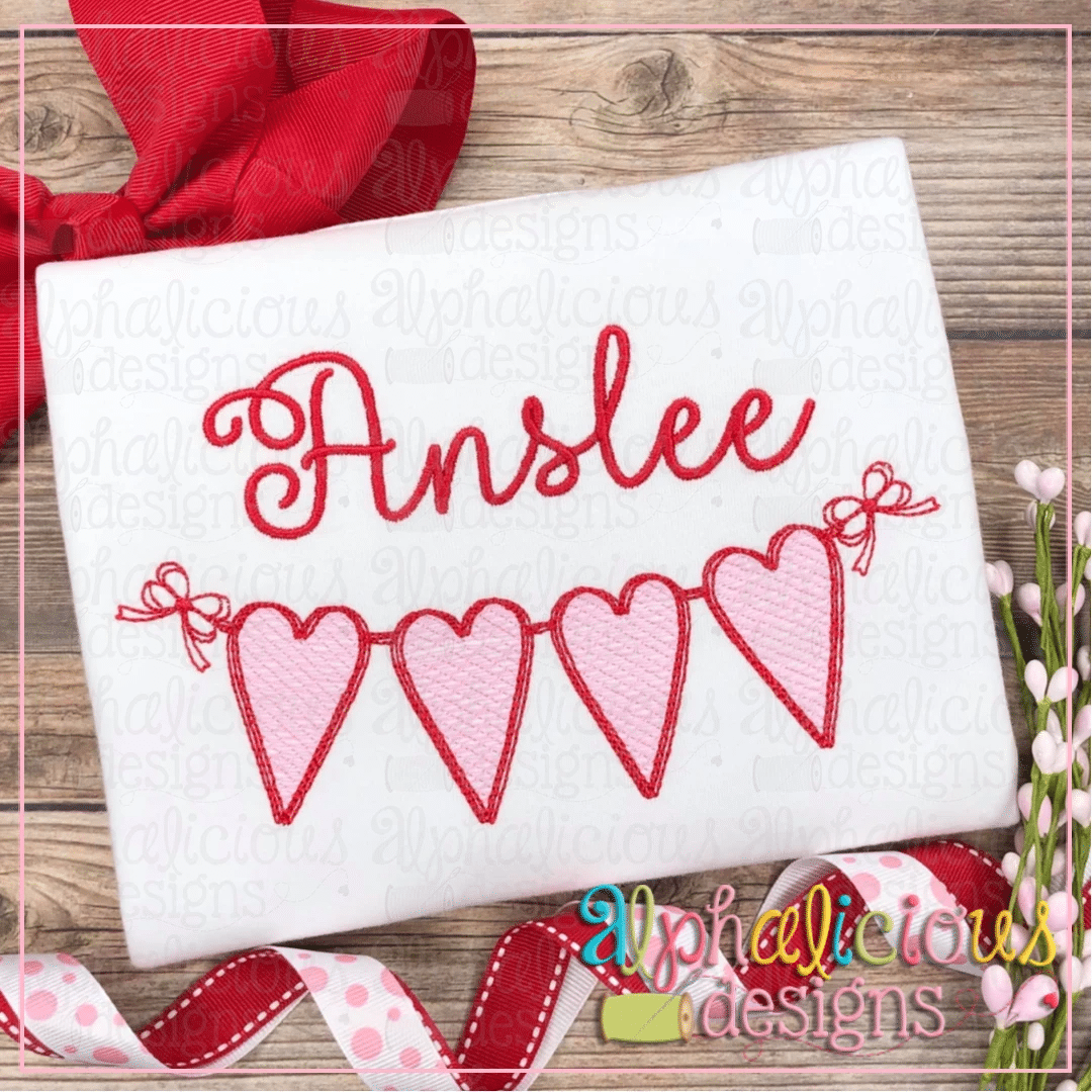 Heart Banner - Sketch