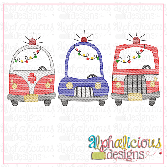 Holiday Safety Crew - Sketch