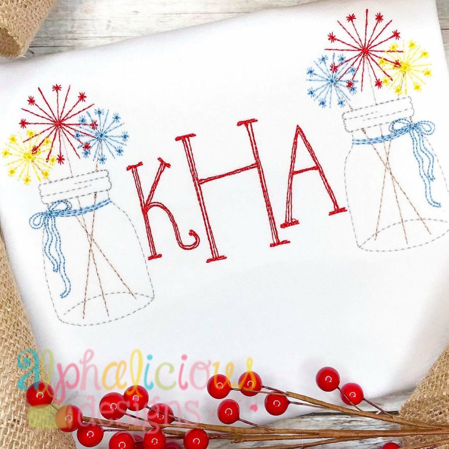 Maggie Scribble Vintage Embroidery Font