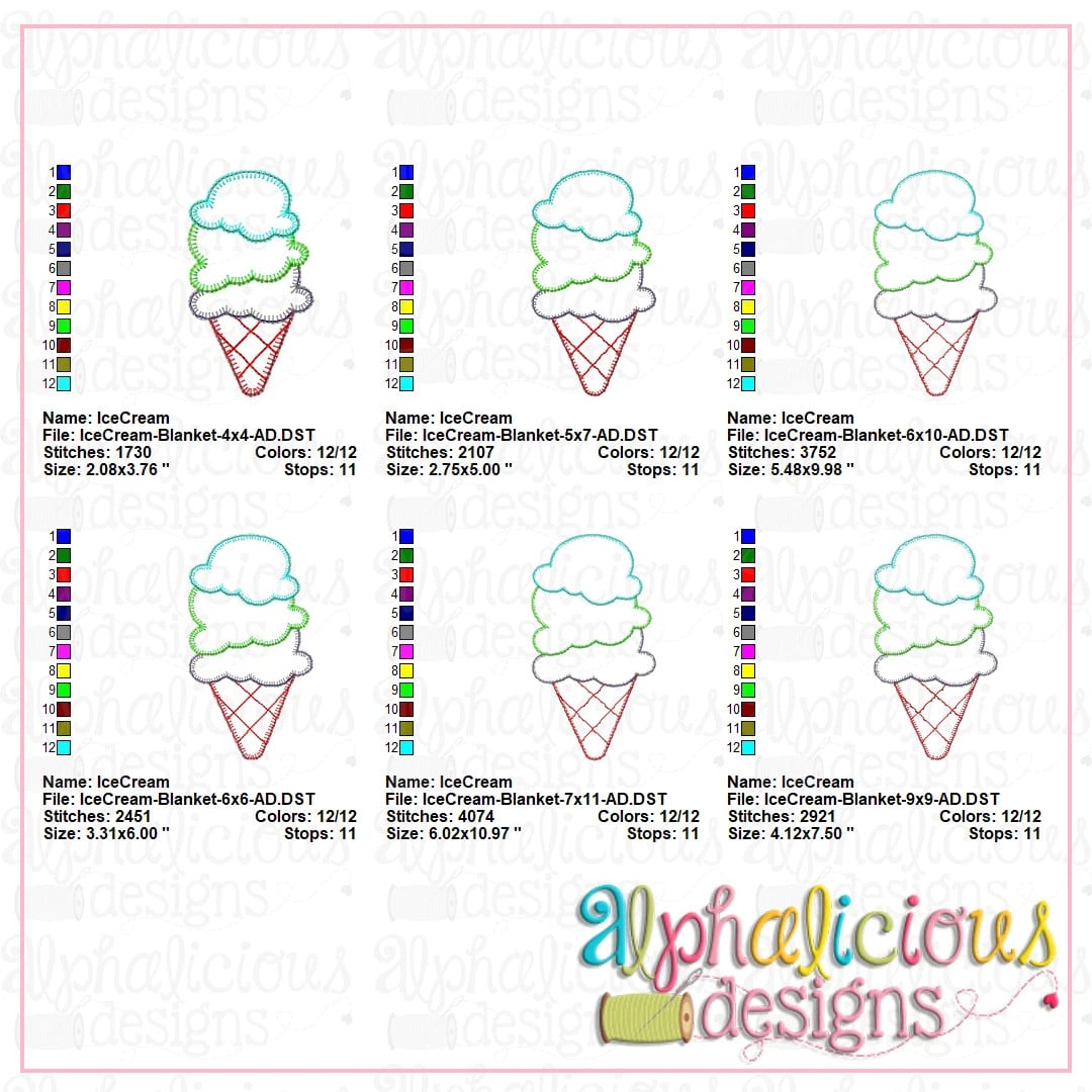 Ice Cream-Blanket