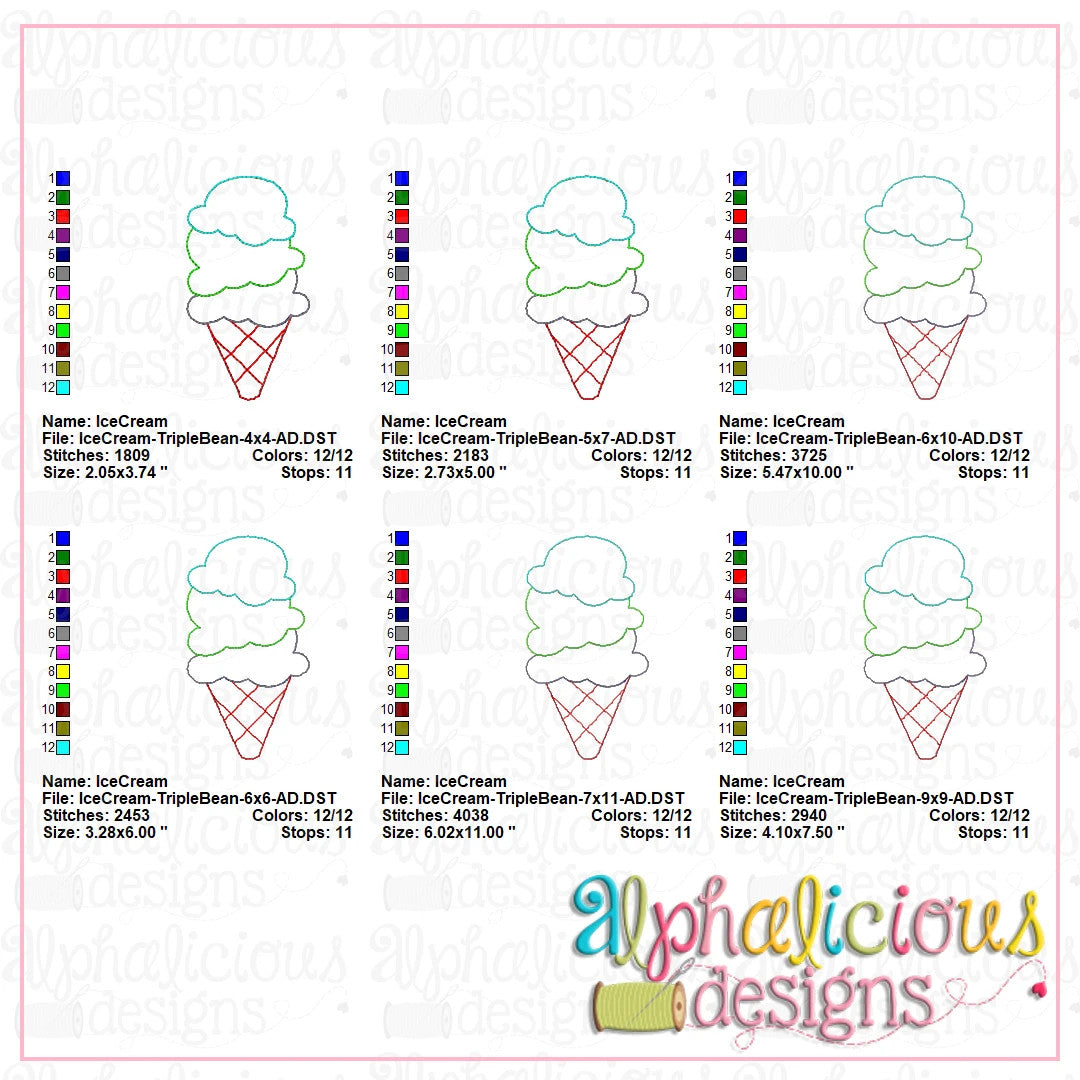 Ice Cream-Triple Bean