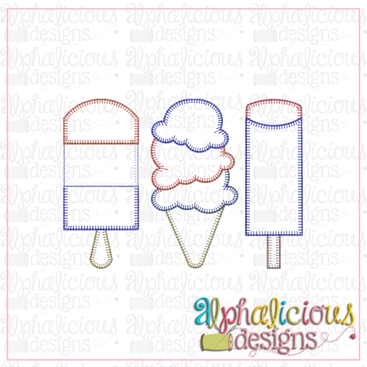 Ice Cream Three In A Row-Blanket