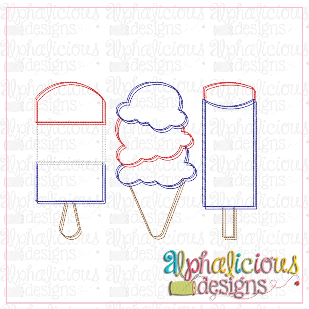 Ice Cream Three In A Row-Scribble