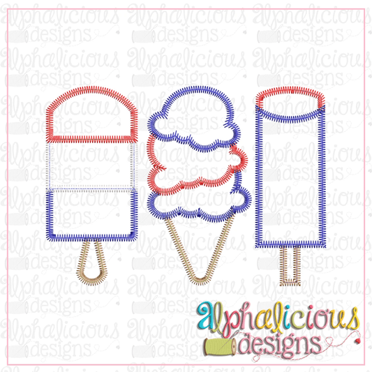 Ice Cream Three In A Row-ZigZag