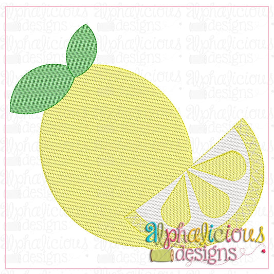 Lemon with Slice-Sketch