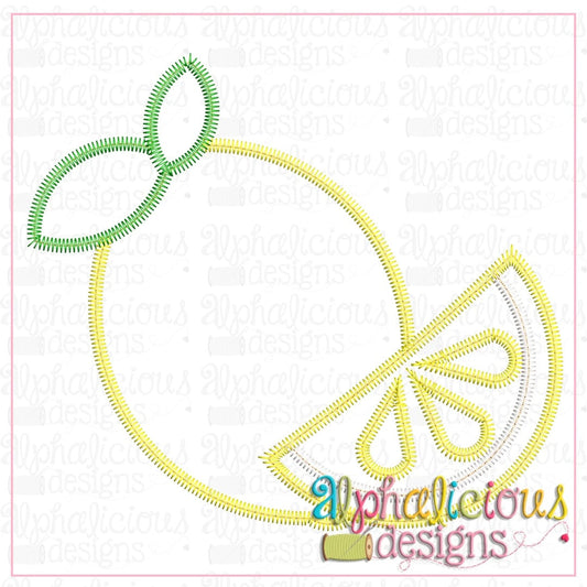 Lemon with Slice-ZigZag