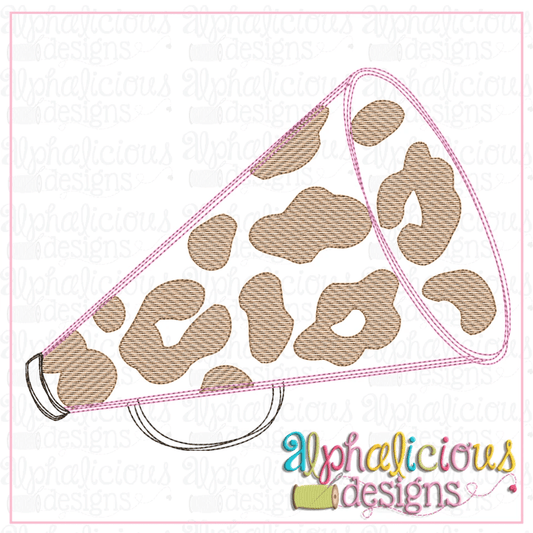 Leopard Megaphone-Sketch