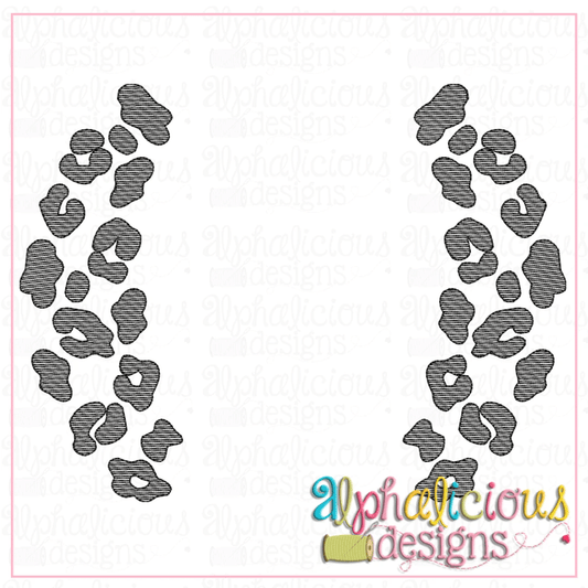 Leopard Monogram Frame-Sketch