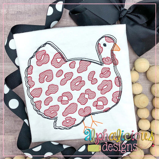 Leopard Turkey-Sketch