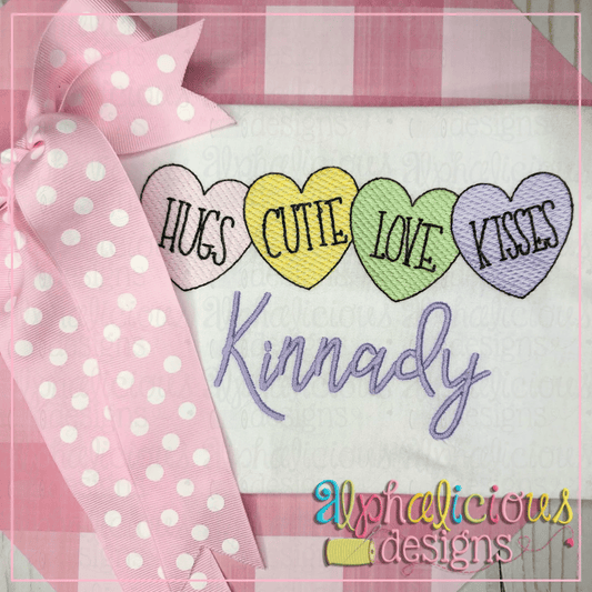 Love Note Hearts-Sketch