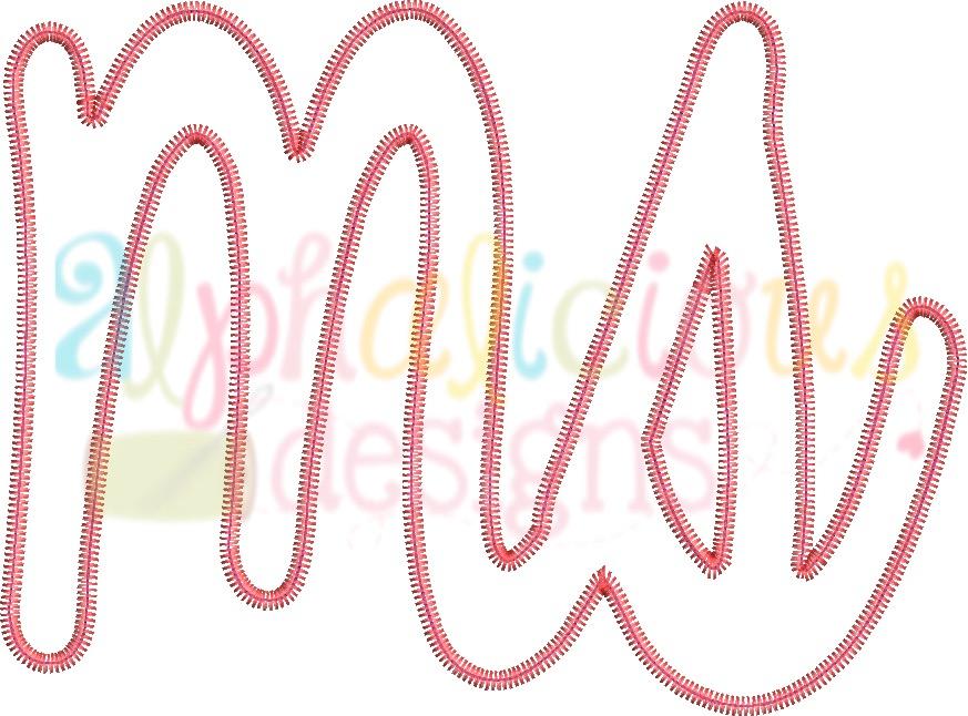 Mississippi Applique-Zigzag