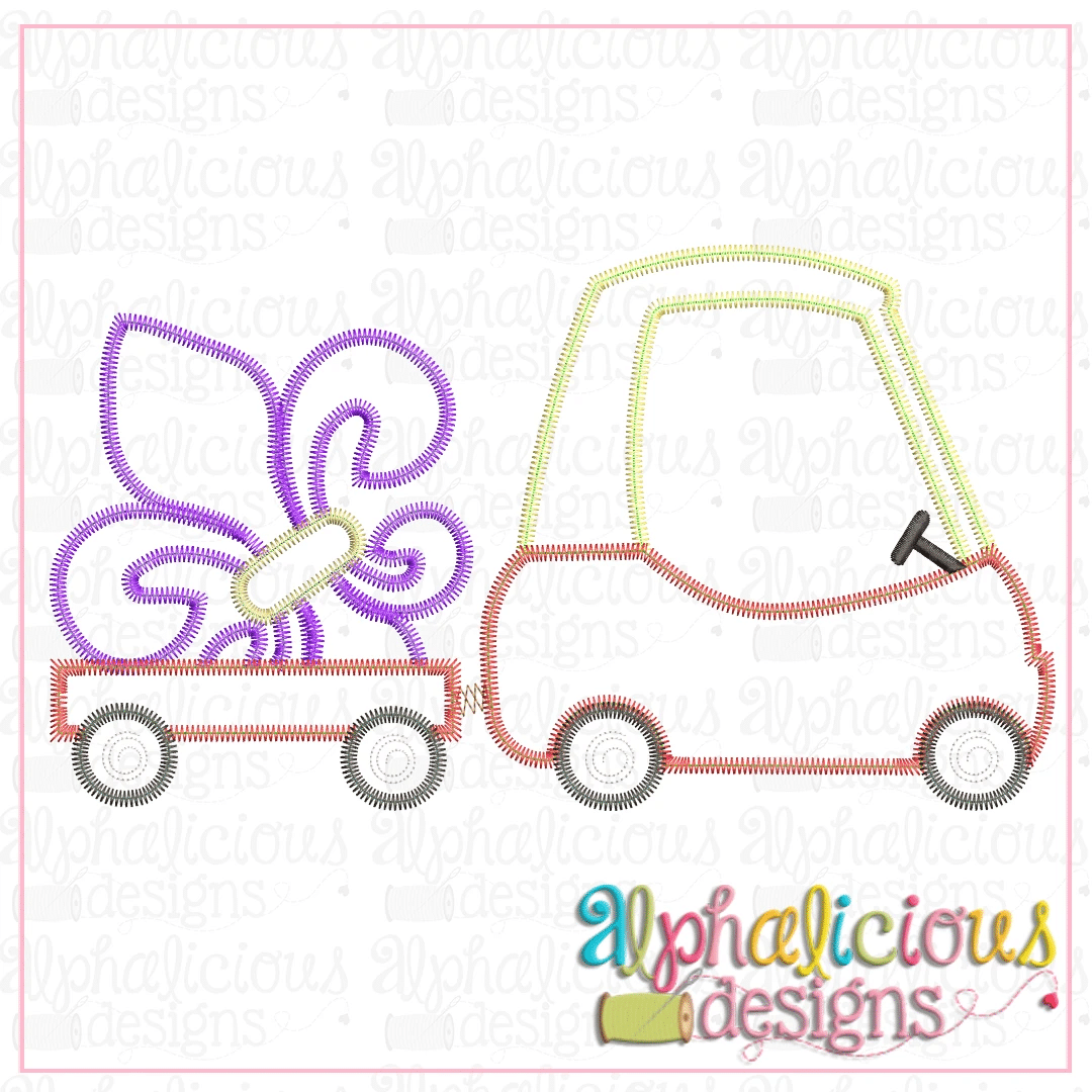 Mardi Gras Coupe-Zig Zag