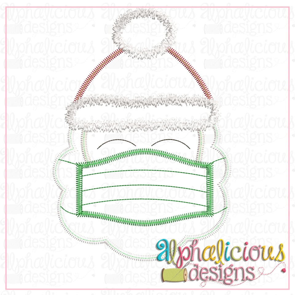 Masked Santa - Blanket