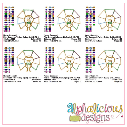 Geometric Turkey - ZigZag