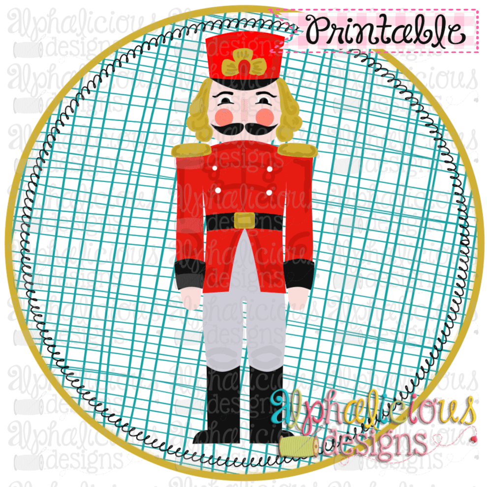Nutcracker 2 In Circle-Printable