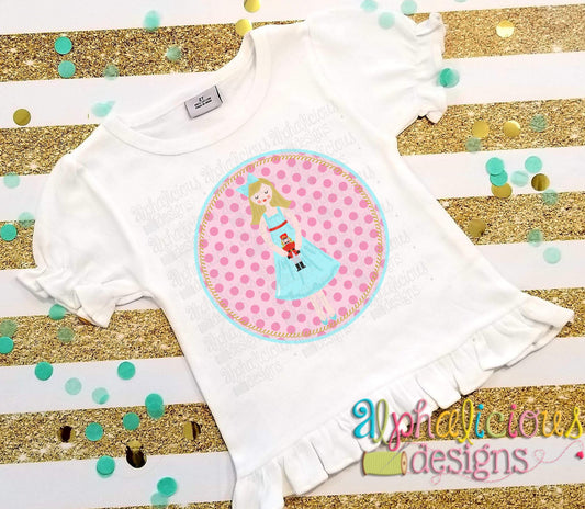 Nutcracker Clara In Circle-Printable