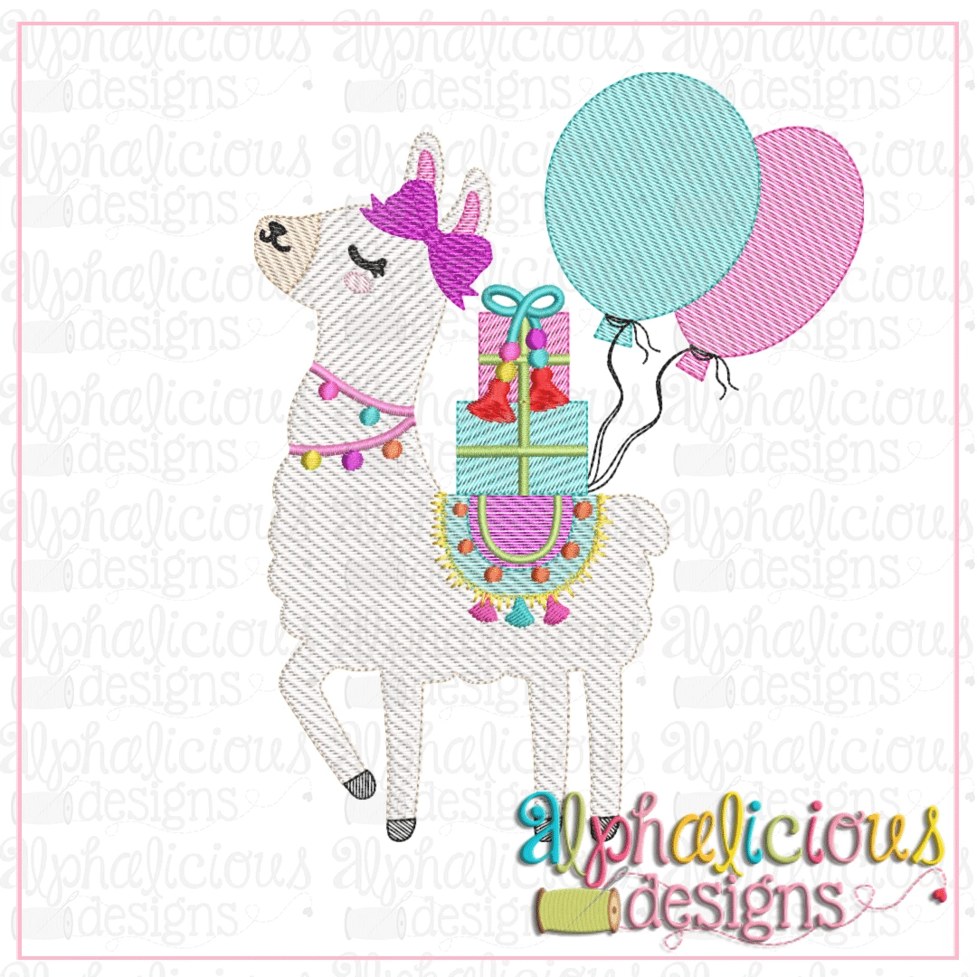 Party Llama 2-Sketch