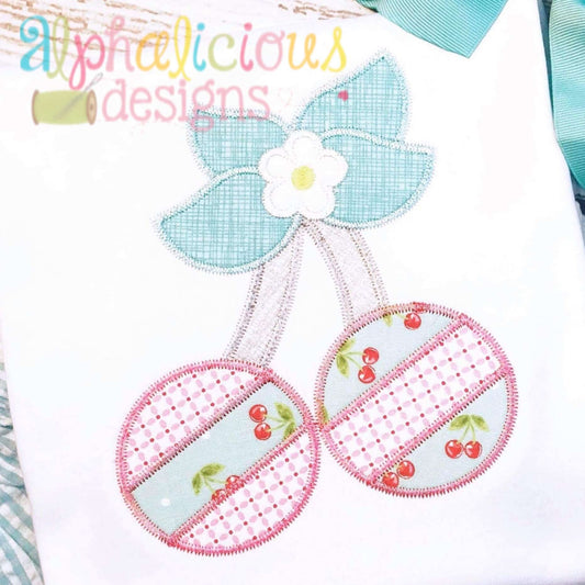 Patchwork Cherries-ZigZag