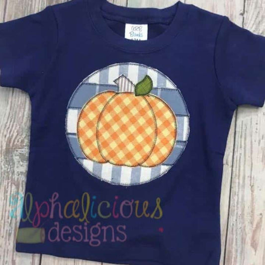 Patchwork Circle Pumpkin- Blanket