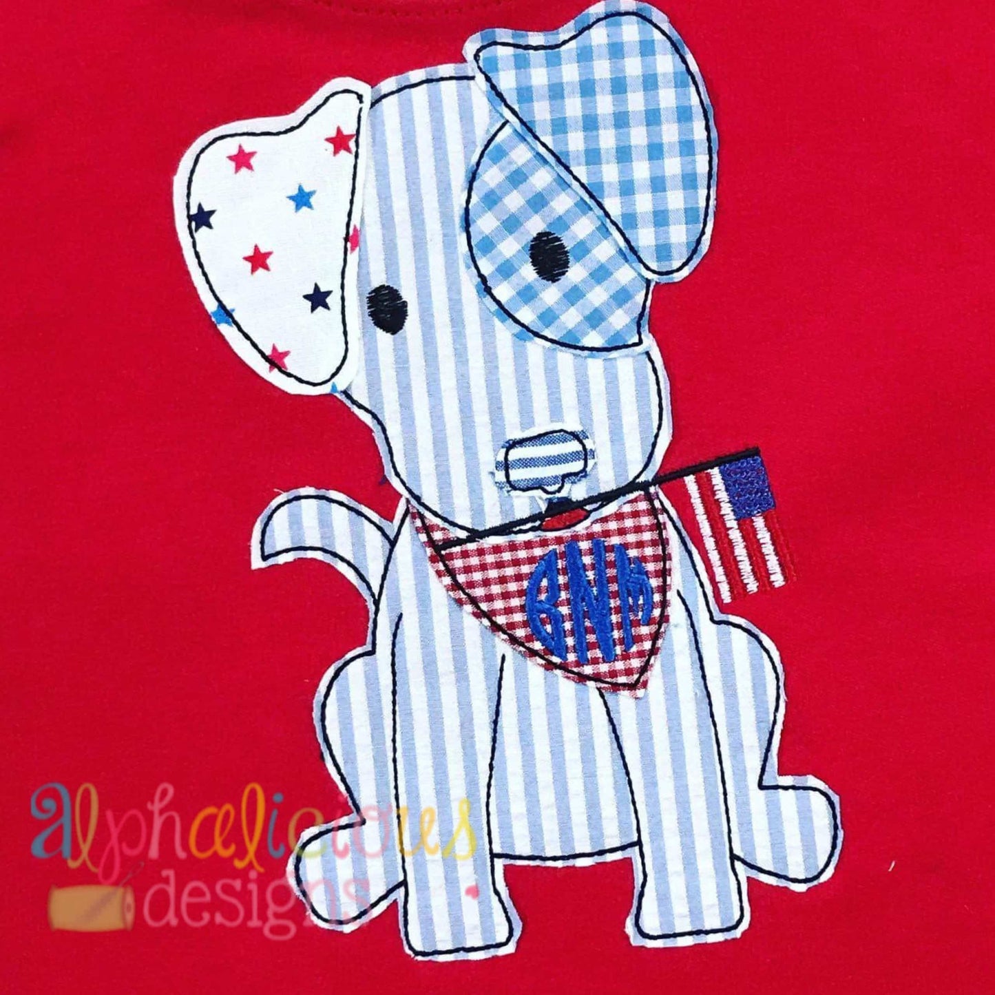 Patriotic Pup-Triple Bean
