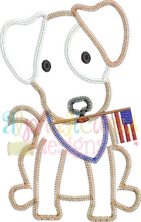 Patriotic Pup-ZigZag