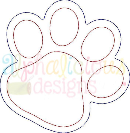 Paw Print-Triple Bean