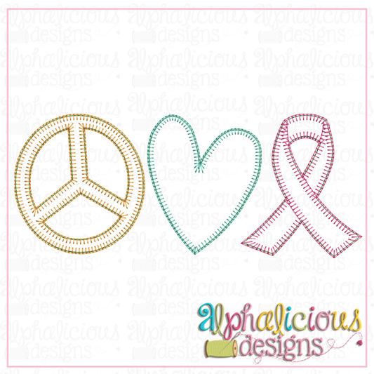 Peace Love & Awareness-Blanket