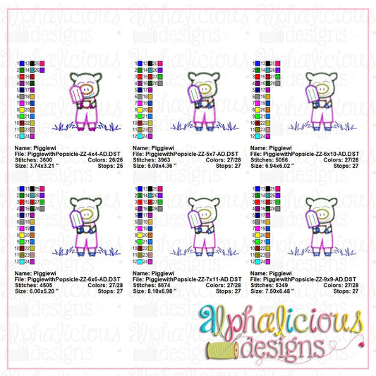 Piggie with Popsicle-ZigZag