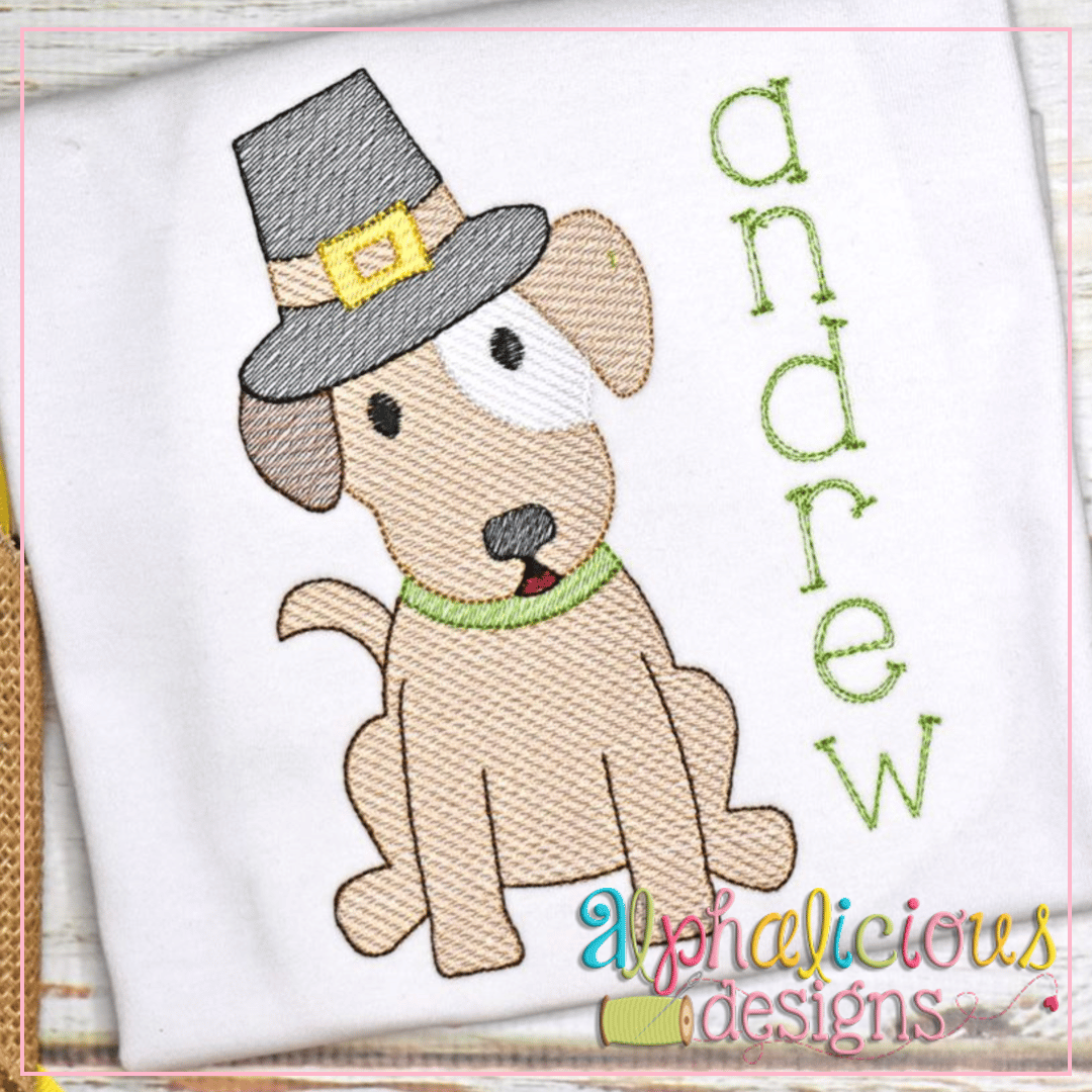Pilgrim Dog-Sketch