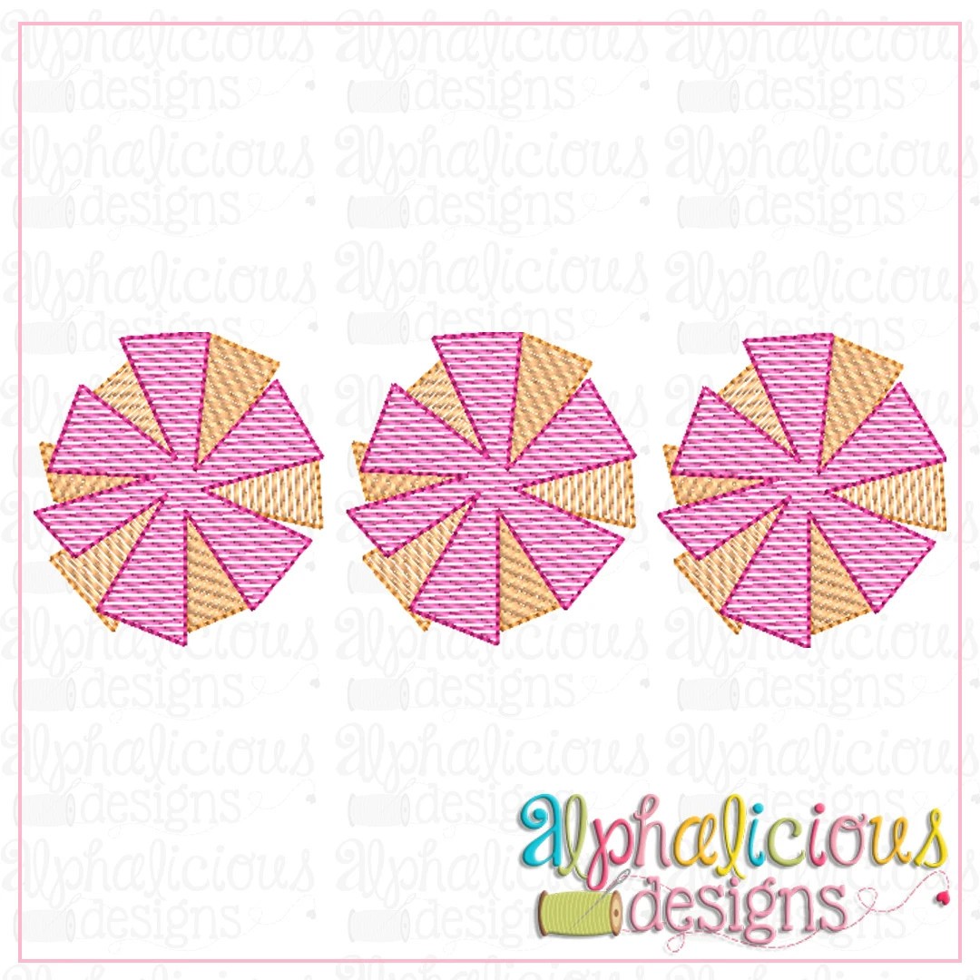 Pom Pom Three in a Row-Sketch