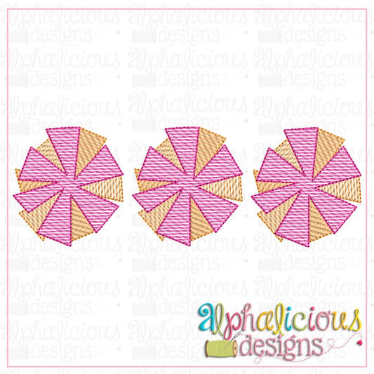 Pom Pom Three in a Row-Sketch