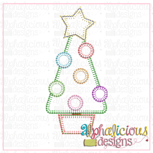 Pom Pom Tree with Star - Blanket