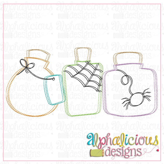 Potion Jars-Scribble