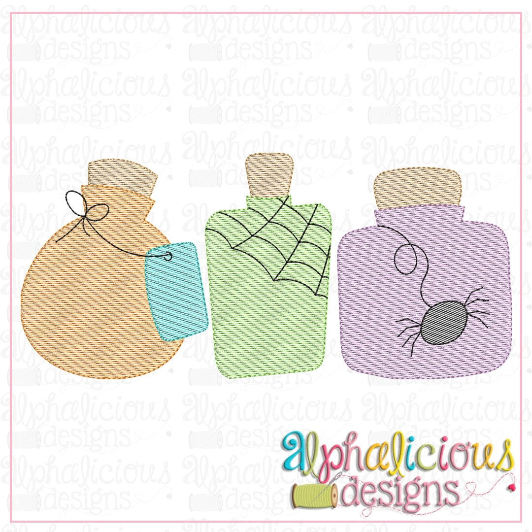 Potion Jars-Sketch