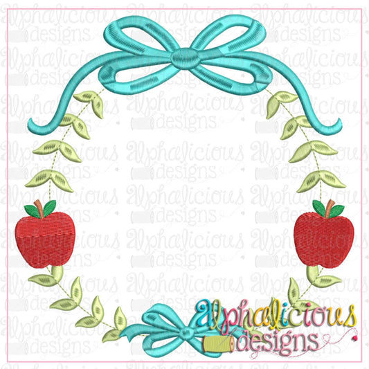 Preppy Girl Apple Frame