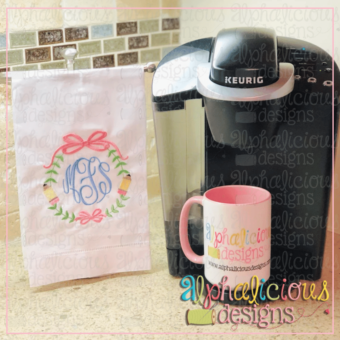 Preppy Girl Pencil Frame